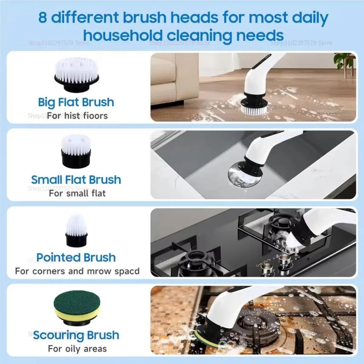 PowerSpin Cordless Scrub Brush
